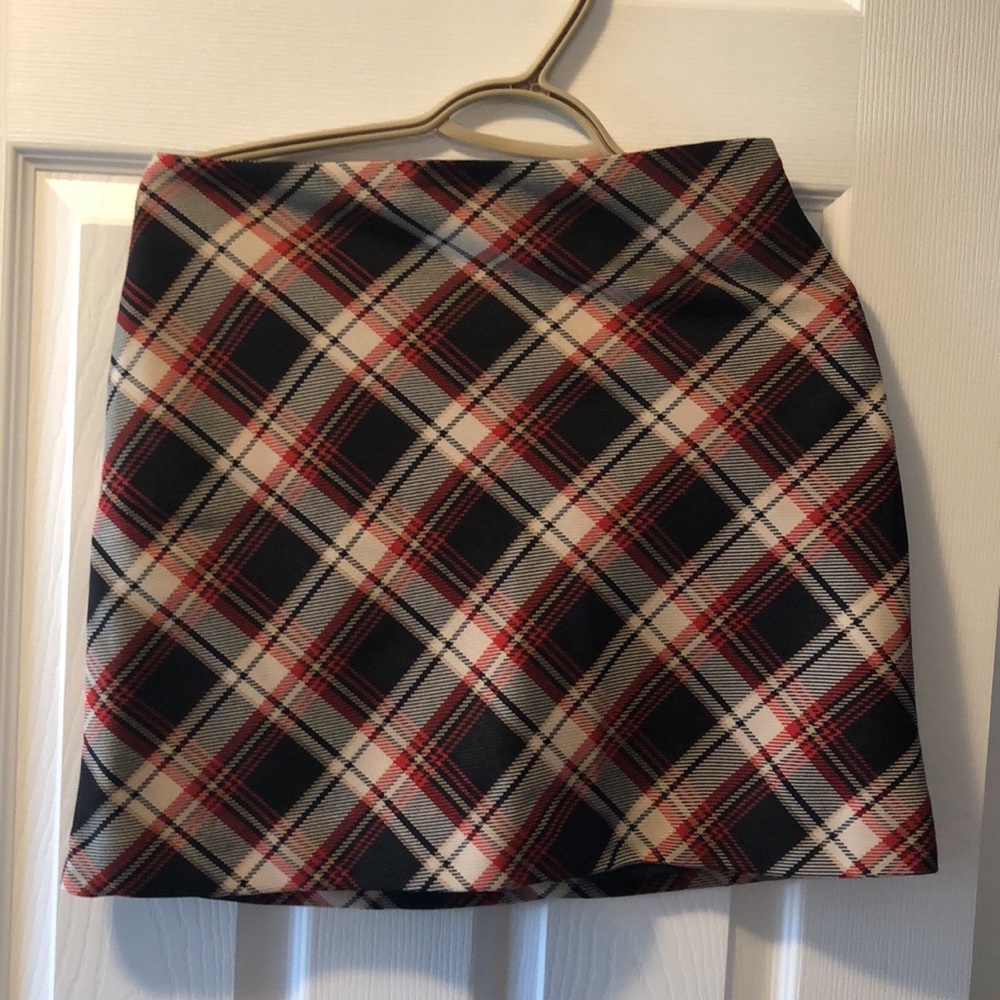 Plaid Skirt (H&M)